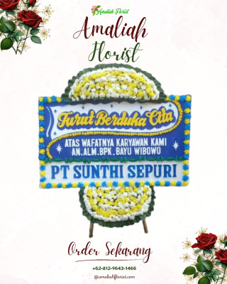 Papan Bunga Duka di Titipapan